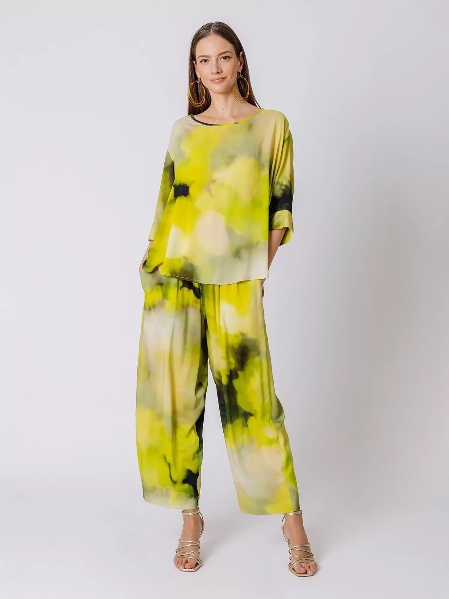 Blusa Girocollo Flower Power | Martino Midali Discount