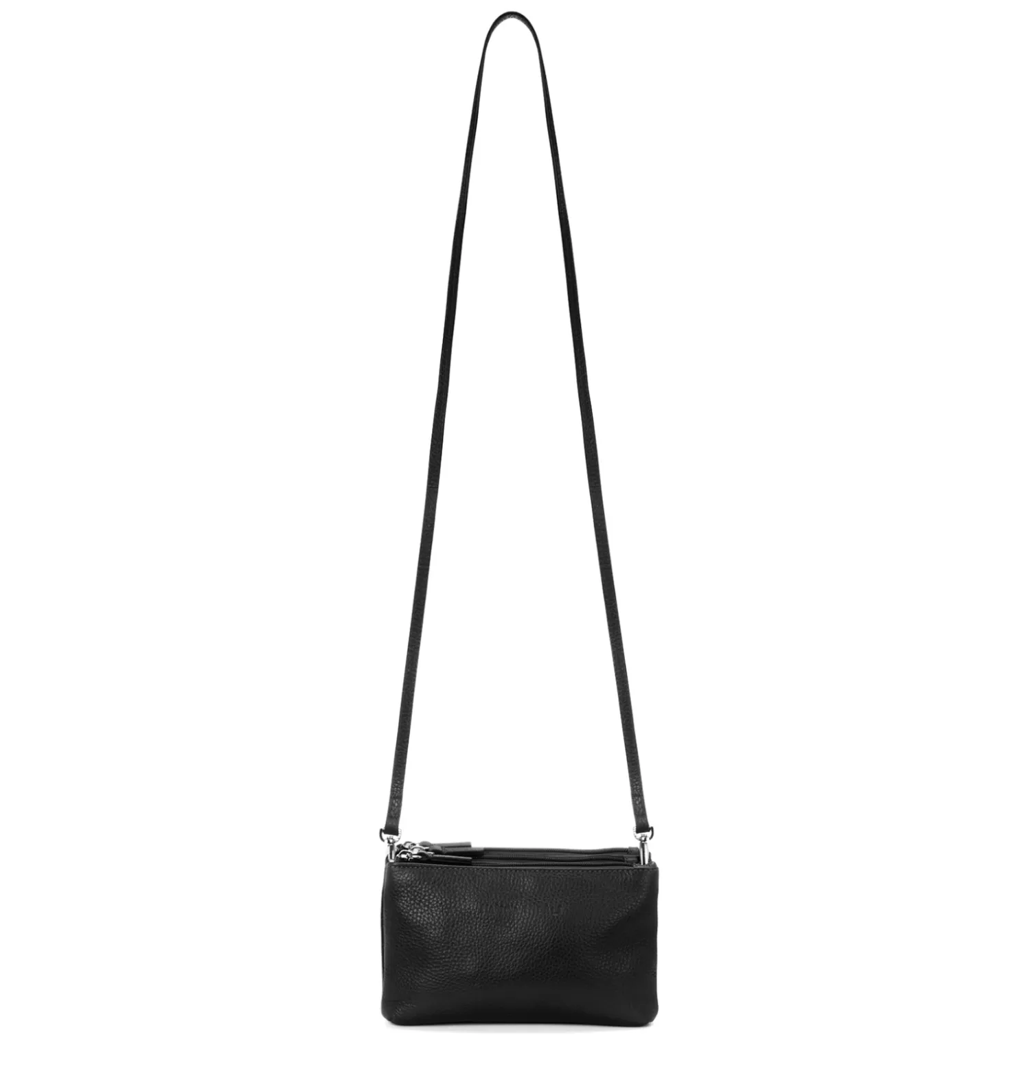 Borsa In Pelle Con Tre Zip | Martino Midali Fashion