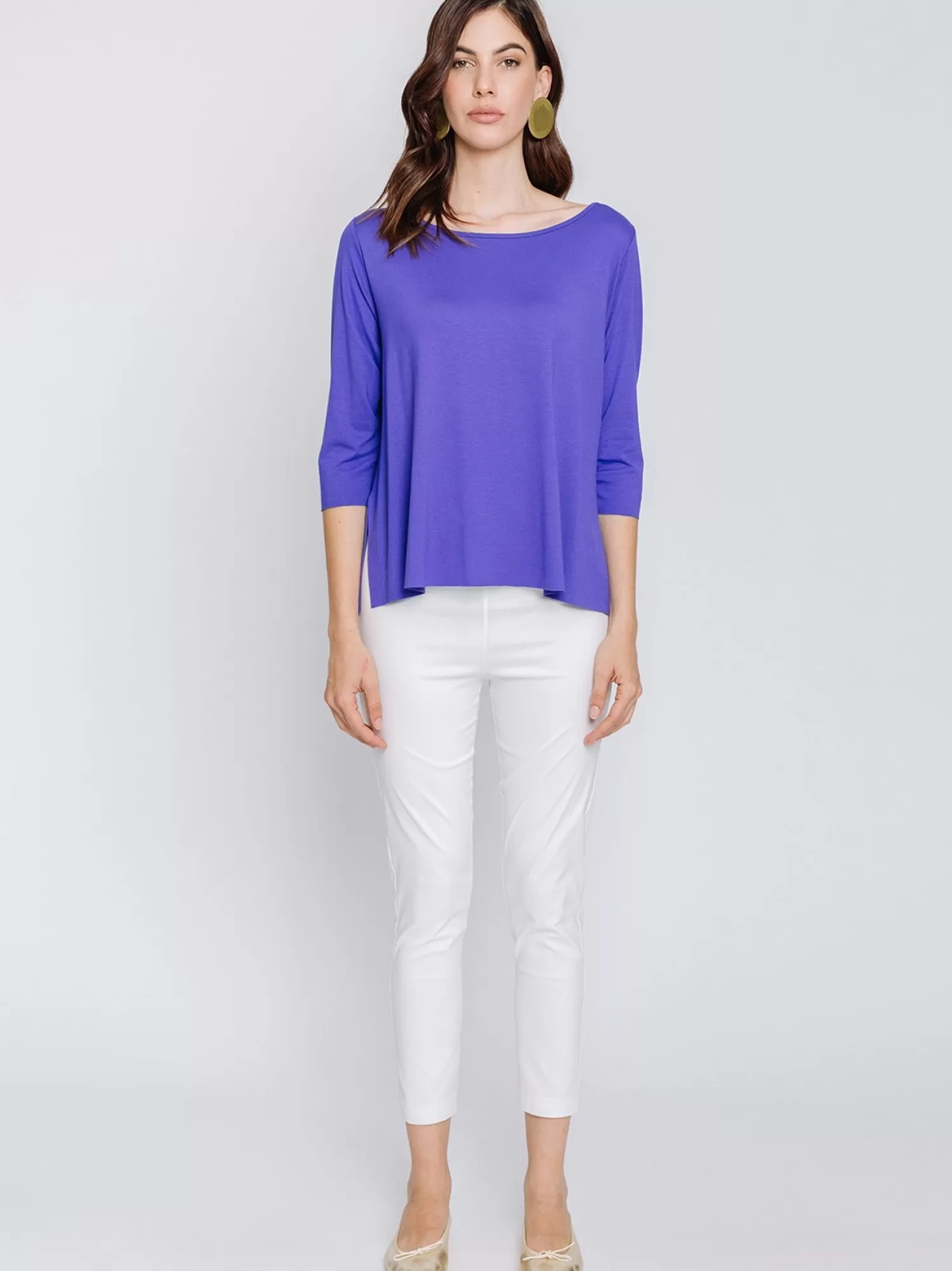 Boxy T-Shirt Viola | Martino Midali Hot