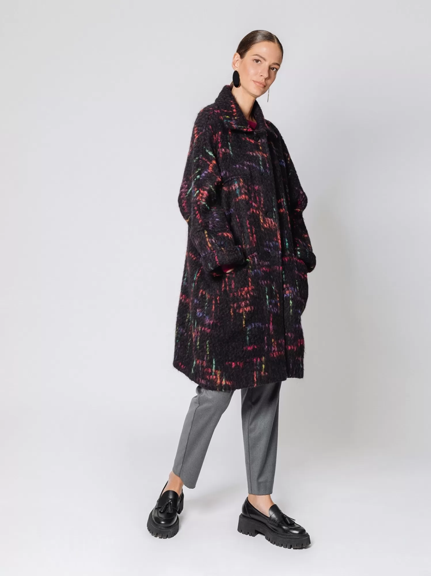 Cappotto Over Multicolor | Martino Midali Fashion