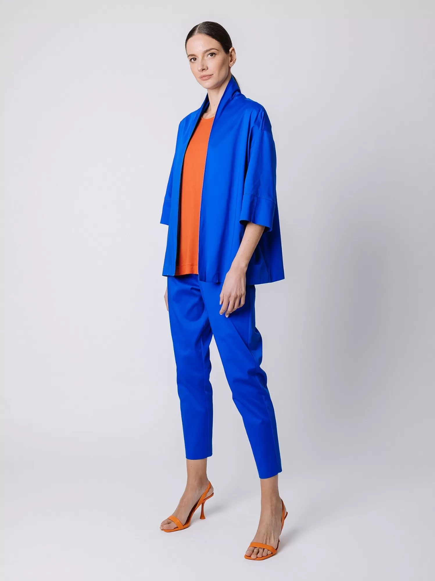 Giacca Kimono Satin | Martino Midali Outlet