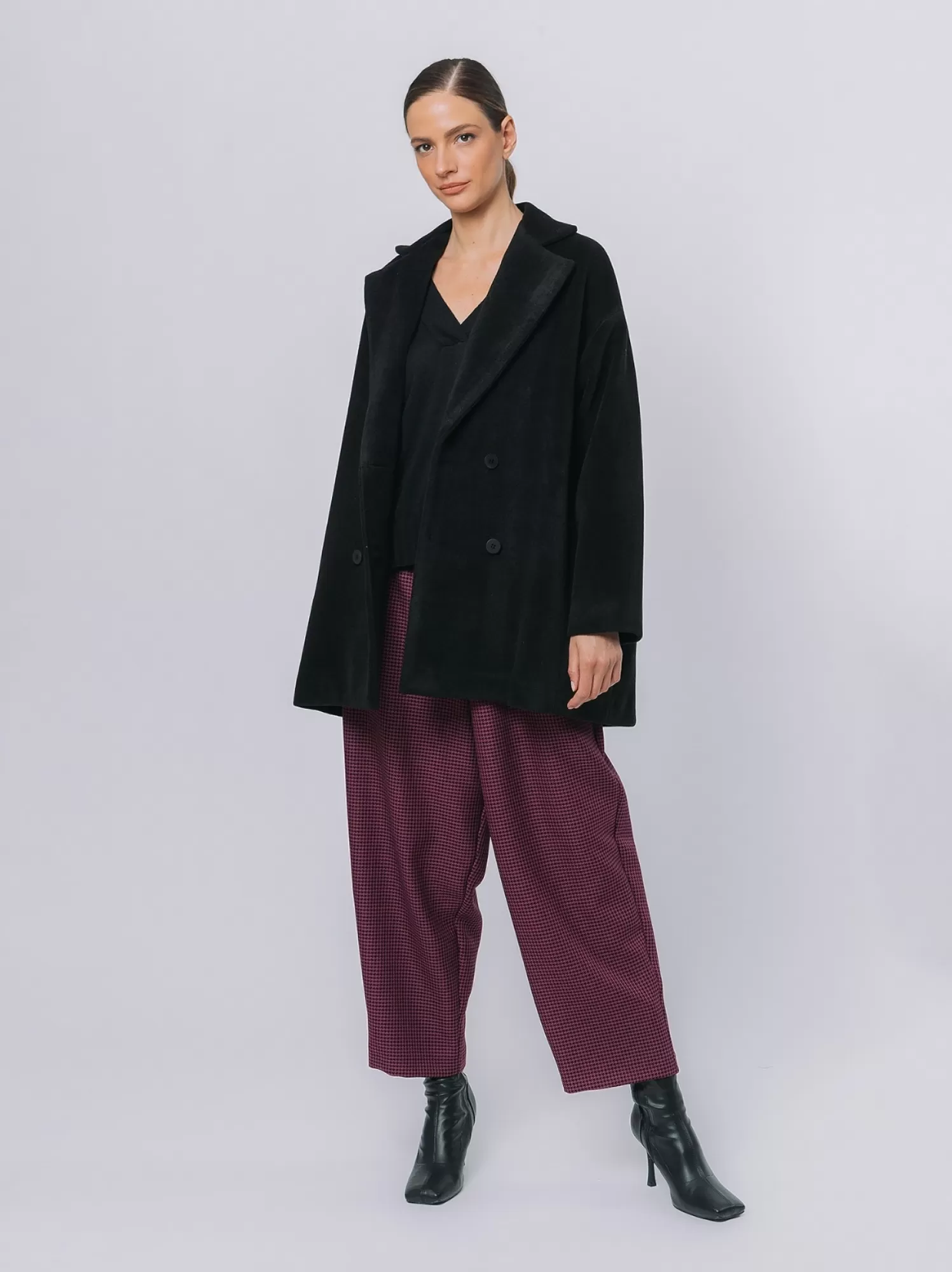 Giacca Over Mano Velour | Martino Midali Cheap