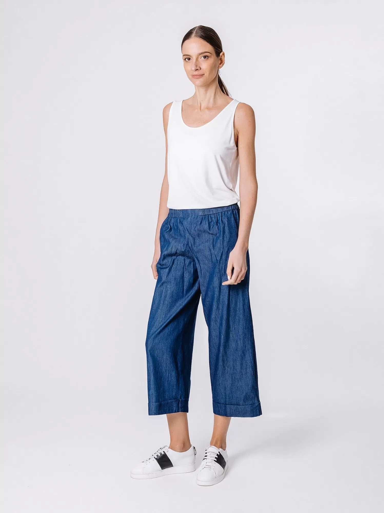 Jeans Modello Cropped | Martino Midali Sale