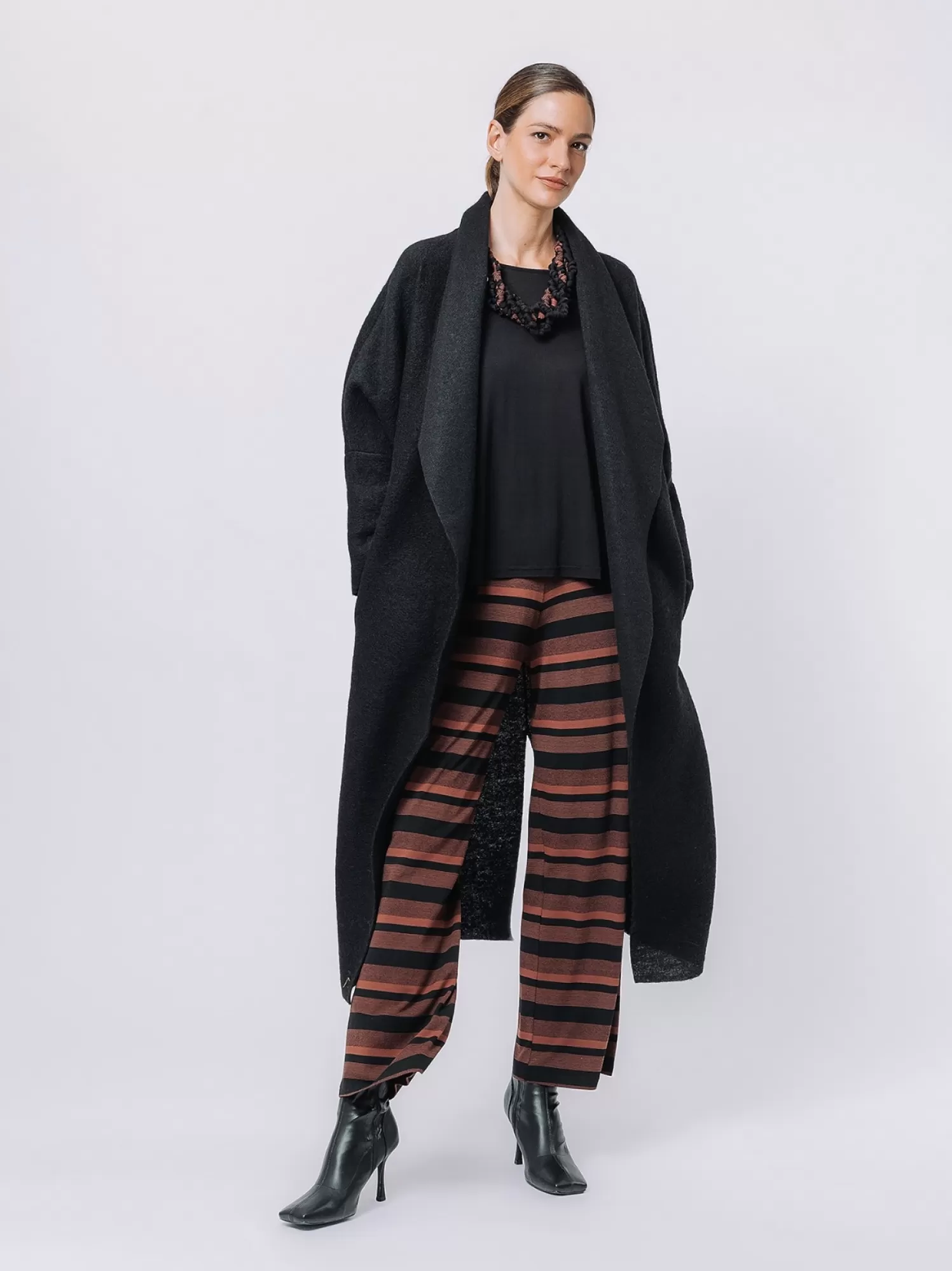 Maxi Cardigan In Lana Cotta | Martino Midali Best