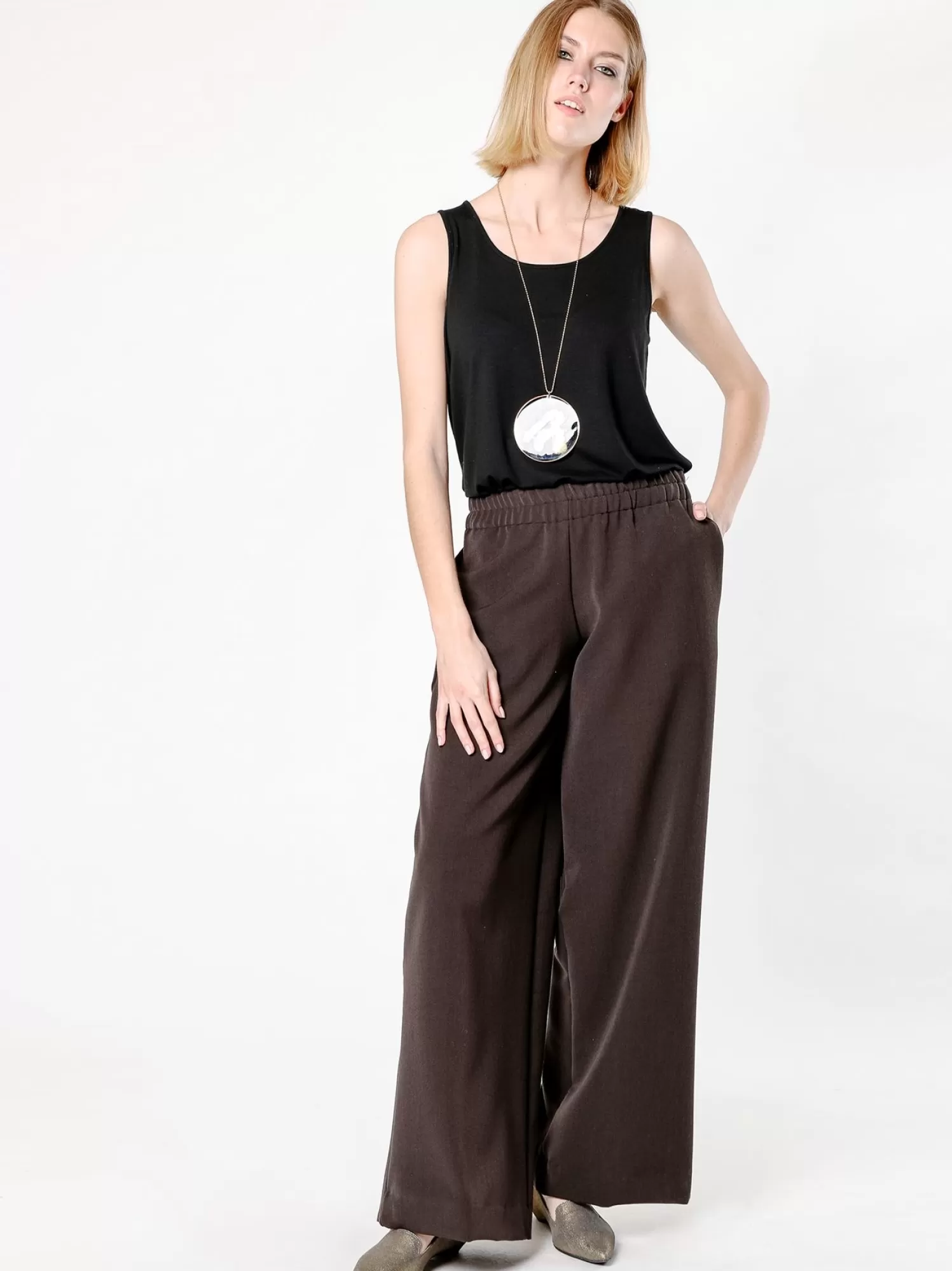 Pantalone Clown Marrone | Martino Midali Cheap