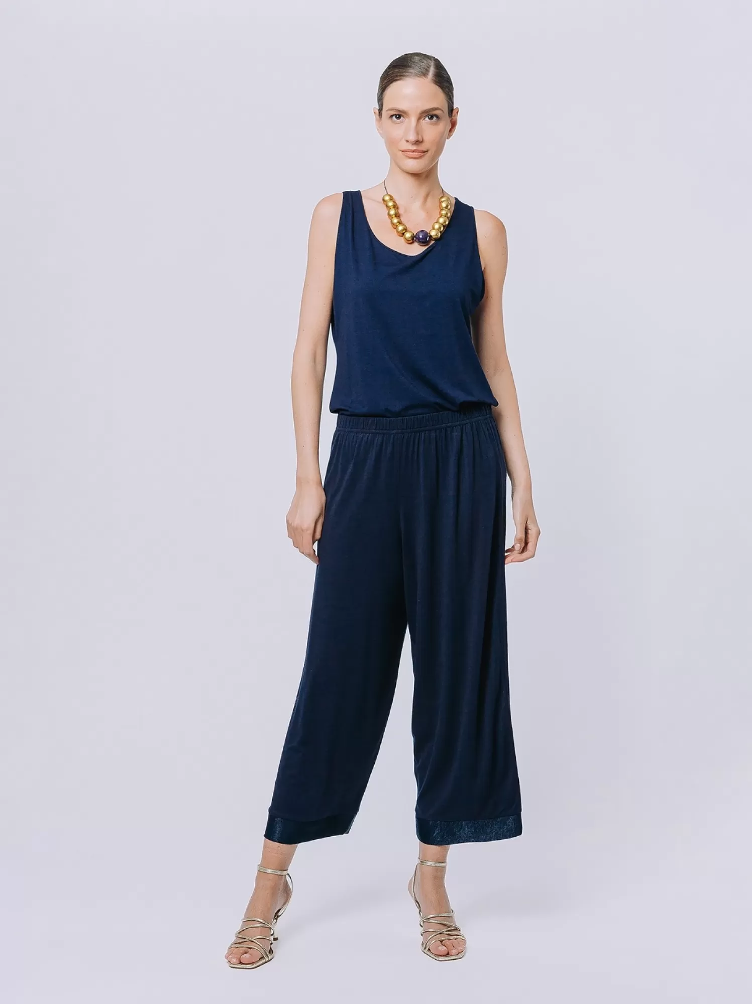 Pantalone Cropped Cangiante | Martino Midali Fashion