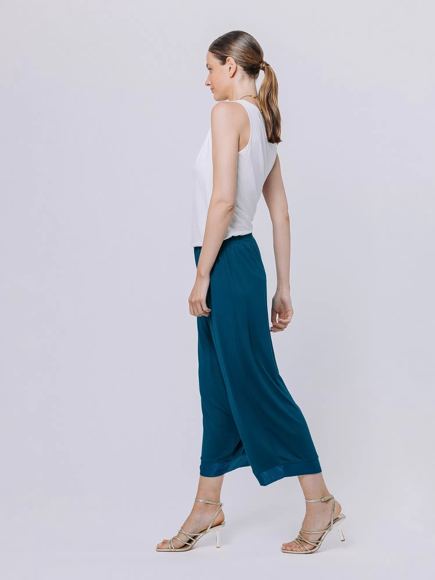 Pantalone Cropped Cangiante | Martino Midali New