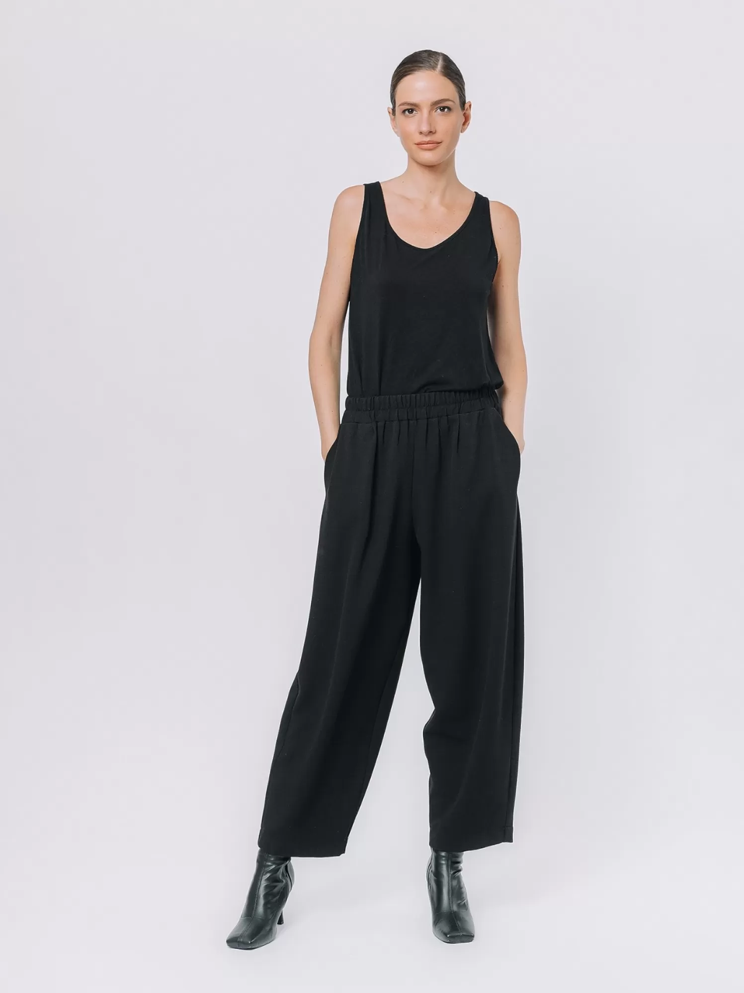 Pantalone Gaucho In Crepe | Martino Midali Best Sale