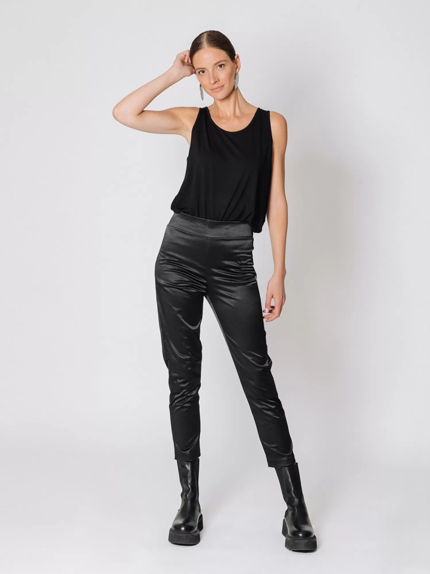 Pantaloni Skinny Lucidi | Martino Midali Cheap