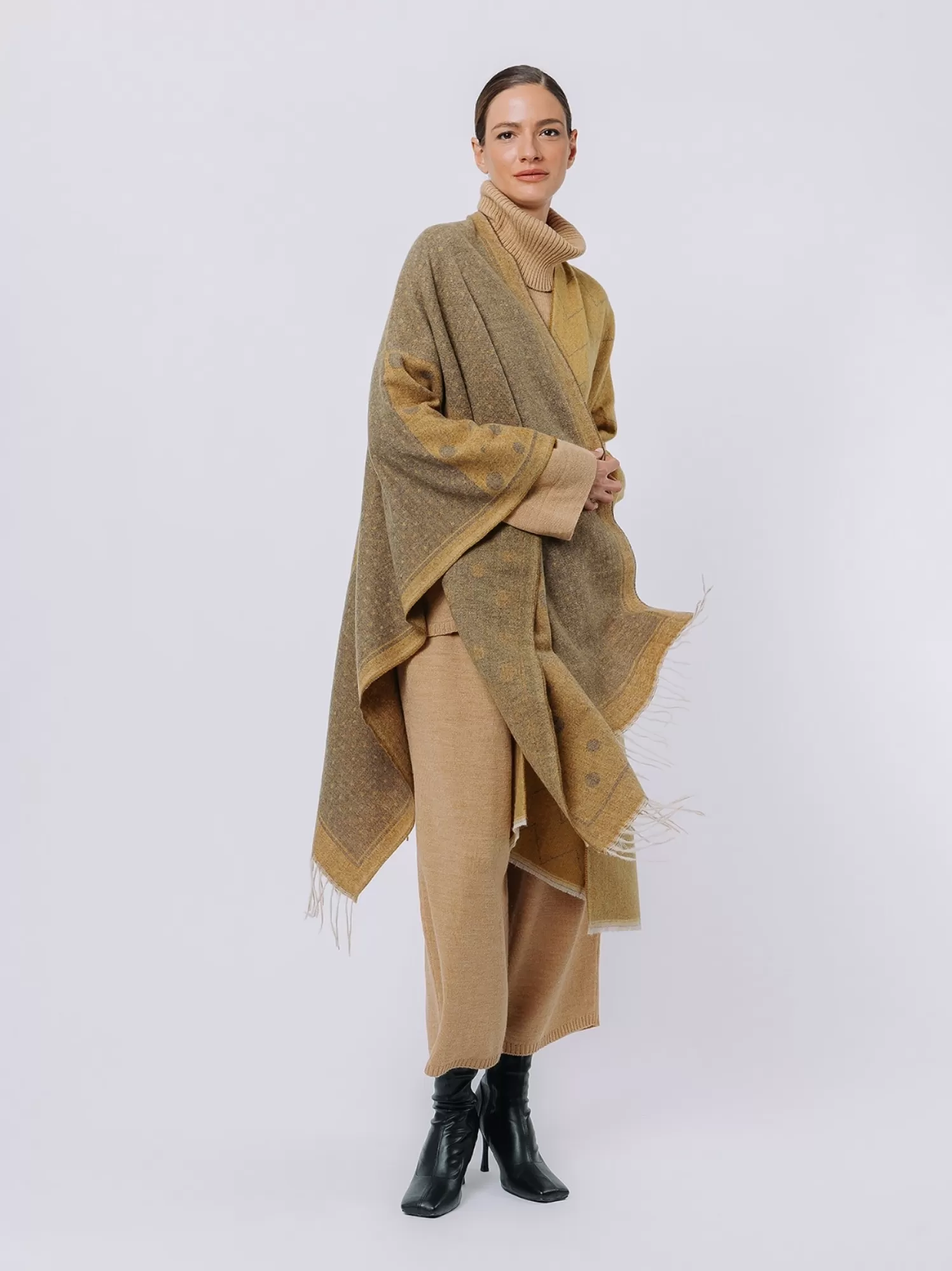 Poncho Double Layer | Martino Midali Sale