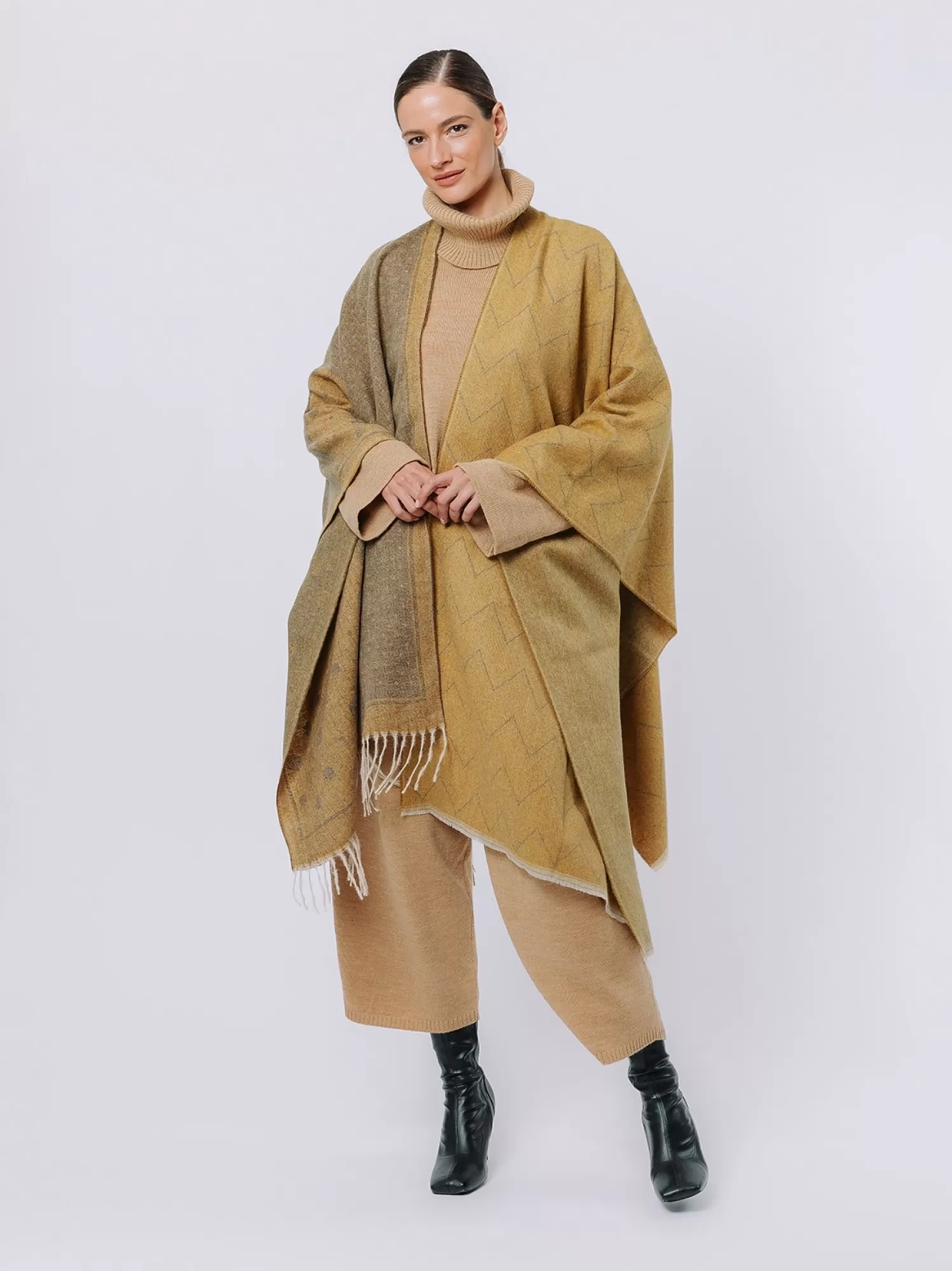 Poncho Double Layer | Martino Midali Sale