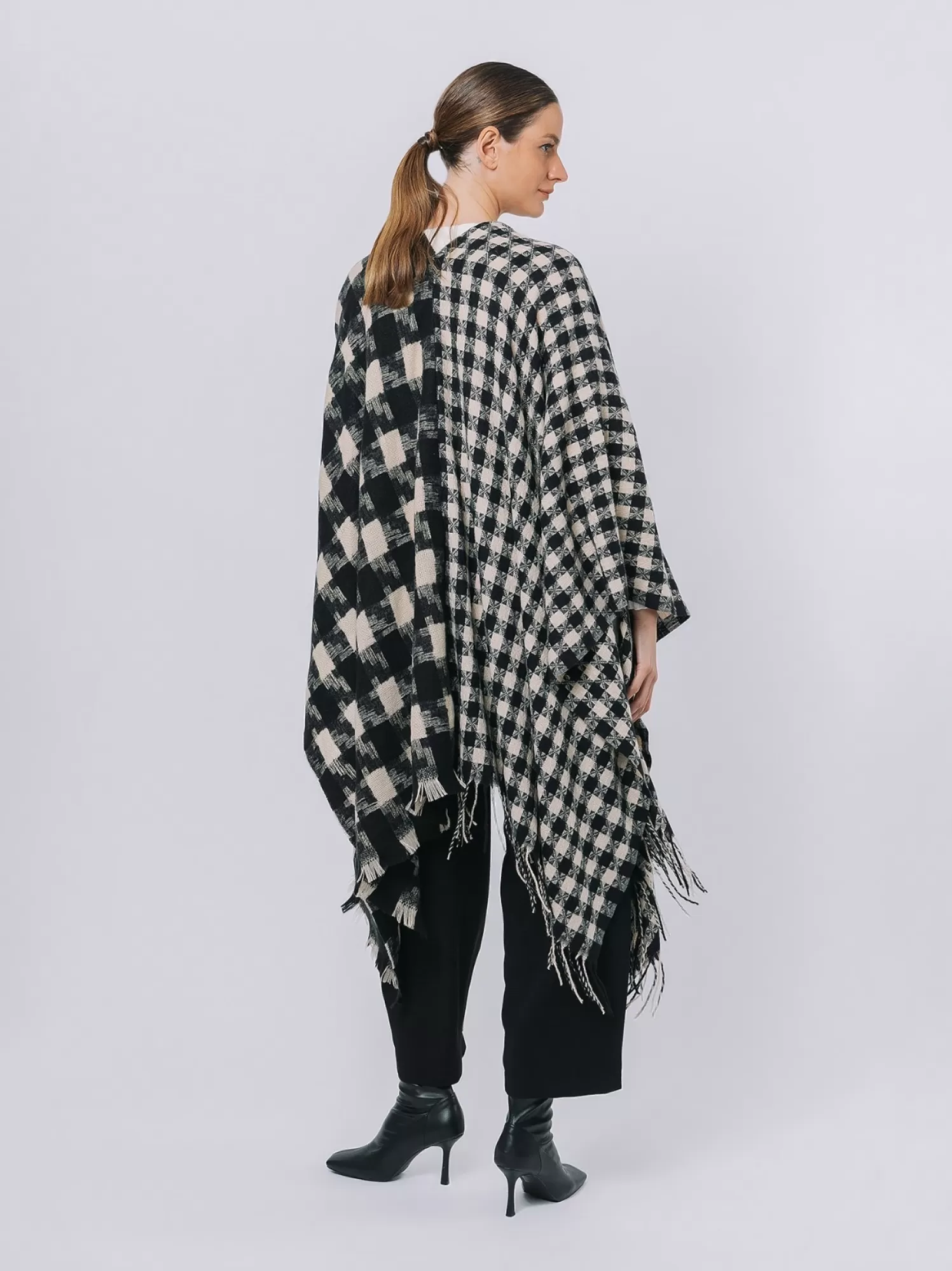 Poncho Double Layer | Martino Midali Cheap