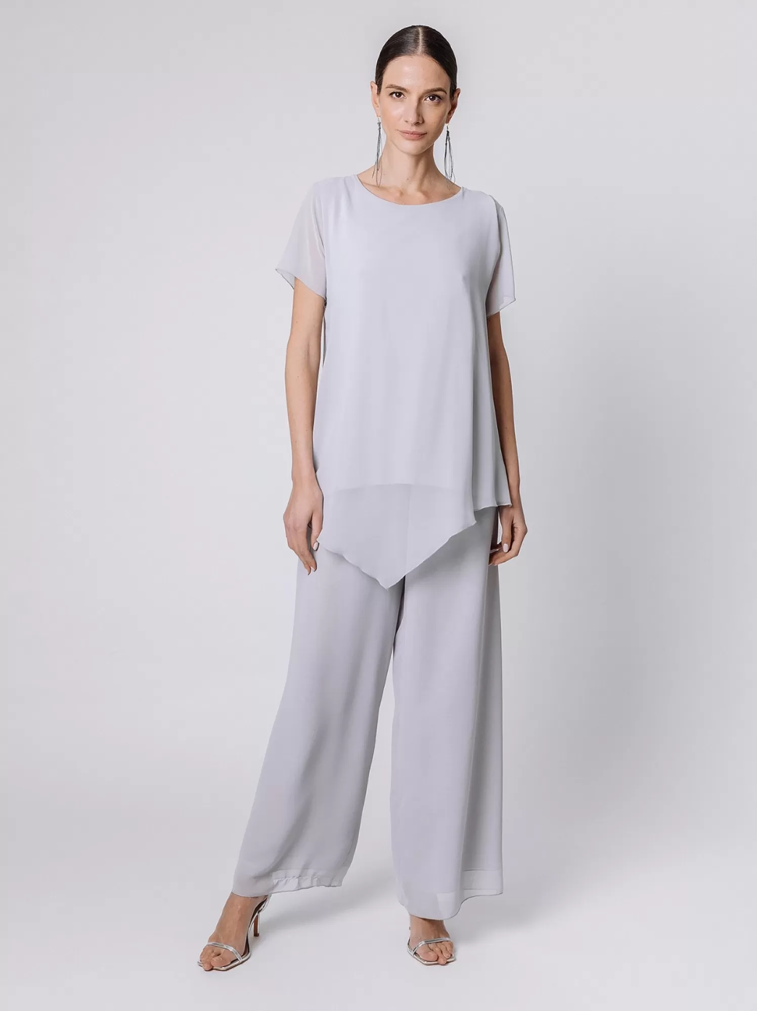 T-Shirt In Chiffon | Martino Midali Best